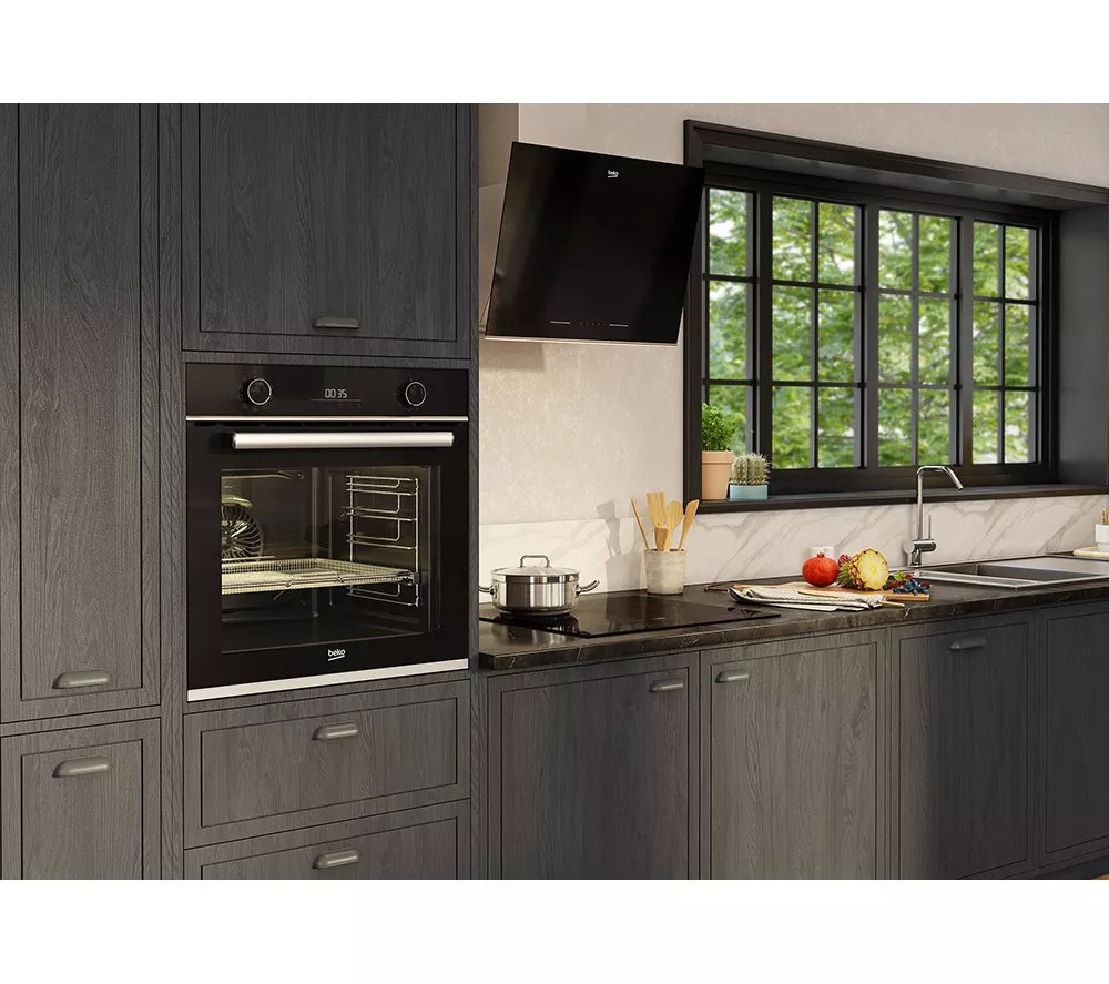BEKO Pro AeroPerfect AirFry BBIMA13301XMP Electric Pyrolytic Oven - Stainless Steel