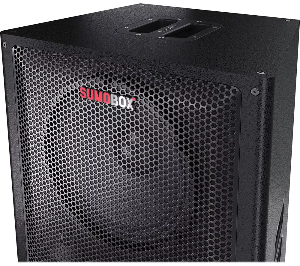 SHARP SumoBox Pro CP-LS200 200 W Portable Bluetooth Speaker - Black