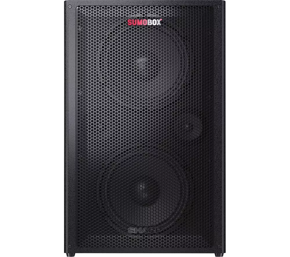 SHARP SumoBox Pro CP-LS200 200 W Portable Bluetooth Speaker - Black