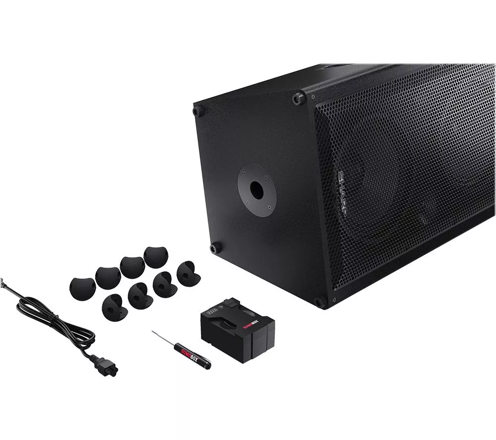 SHARP SumoBox Pro CP-LS200 200 W Portable Bluetooth Speaker - Black