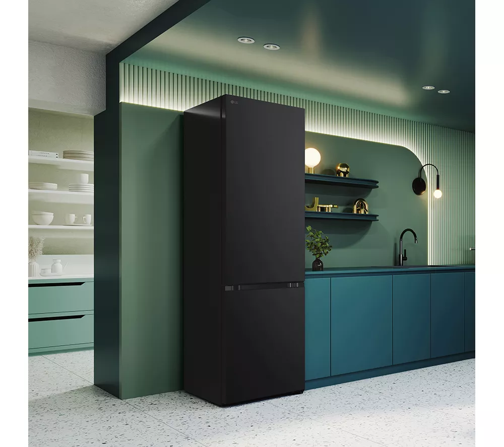 LG NatureFRESH GBV5240CEP 70 30 Fridge Freezer - Black