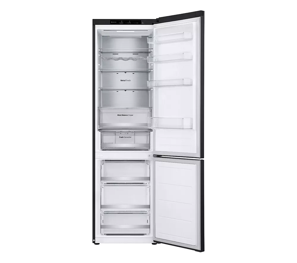 LG NatureFRESH GBV5240CEP 70 30 Fridge Freezer - Black