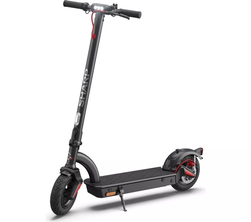 SHARP EM-KS2AEU-BUK Electric Folding Scooter - Black