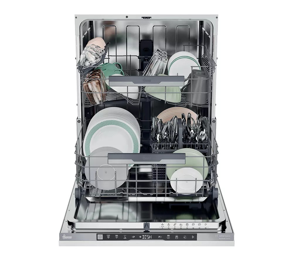 HOOVER HI4C6F0S-80 Full-size Fully Integrated WiFi-enabled Dishwasher