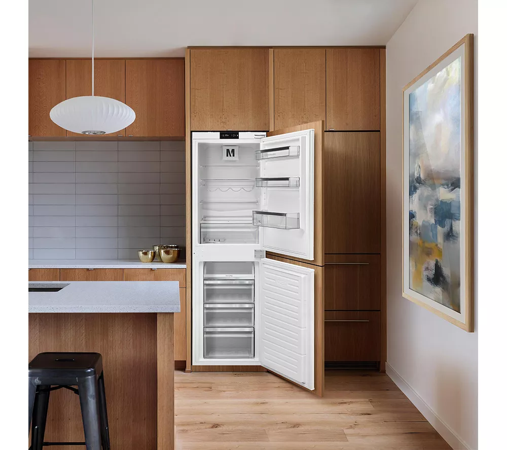 MONTPELLIER MIFF550FF Integrated 50 50 Fridge Freezer - Sliding Hinge