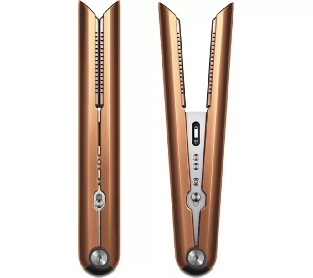 DYSON Corrale Hair Straightener - Bright Copper & Bright Nickel