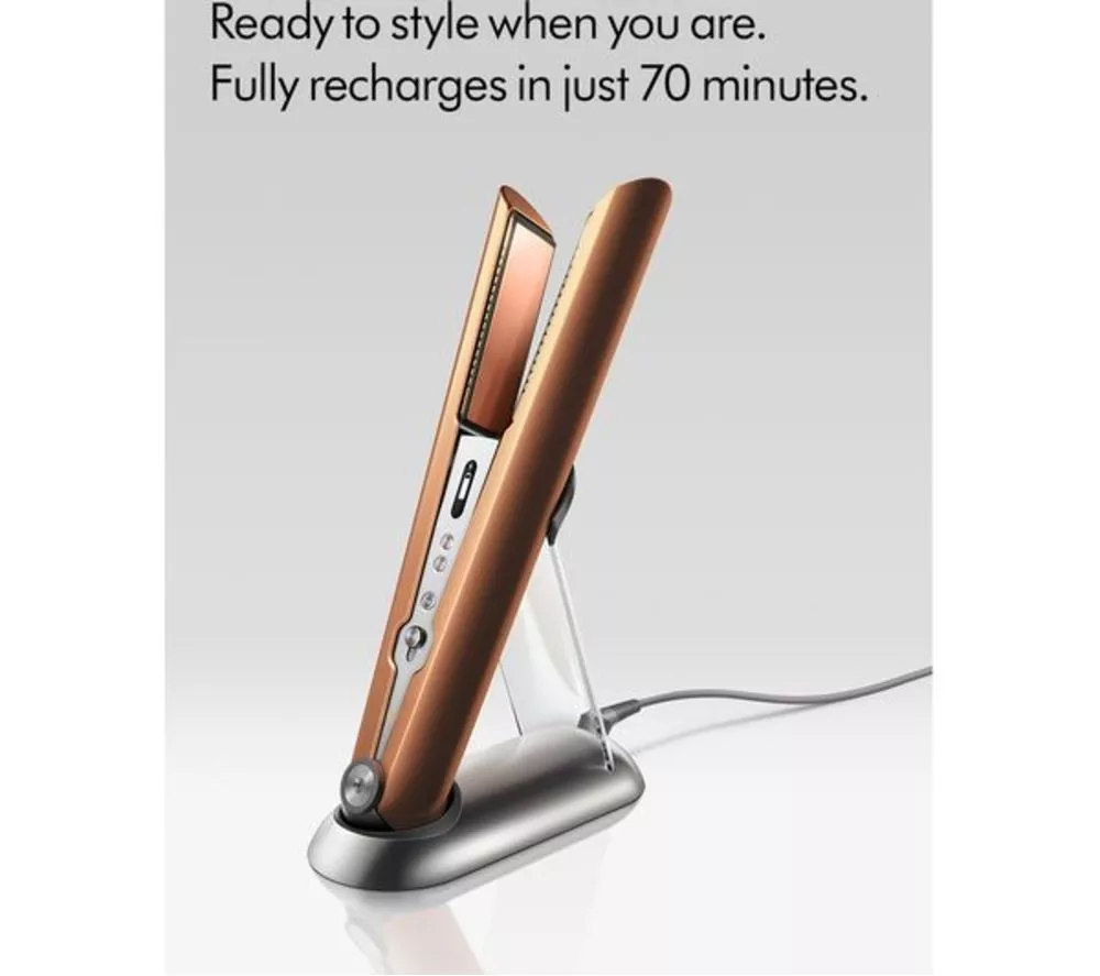 DYSON Corrale Hair Straightener - Bright Copper & Bright Nickel