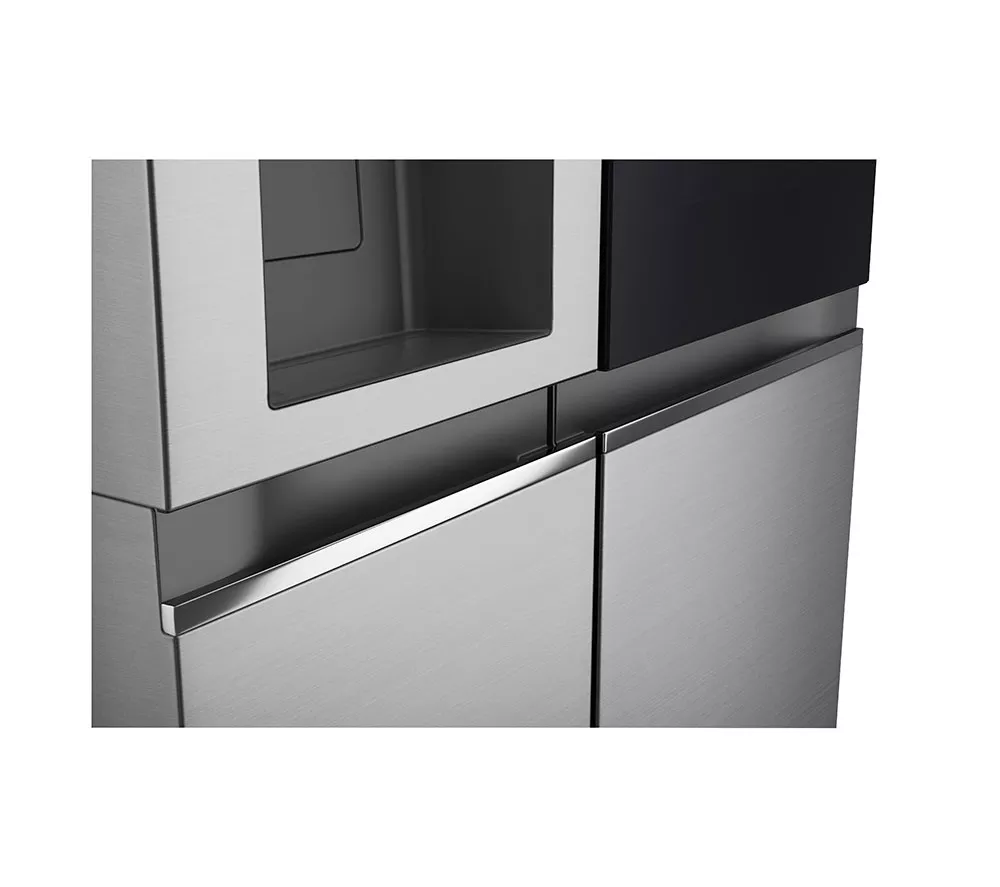 LG InstaView GSGV81PYLL American-Style Smart Fridge Freezer - Prime Silver