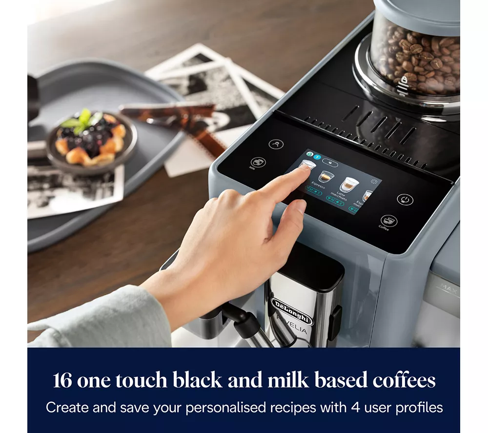 DELONGHI Rivelia EXAM440.55.G Bean to Cup Coffee Machine - Grey