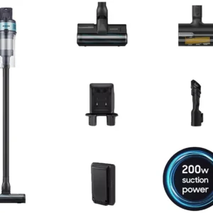 SAMSUNG Jet 75E Pet Max 200W VS20B75AGR1 EU Cordless Vacuum Cleaner with Pet Tool - Teal Mint