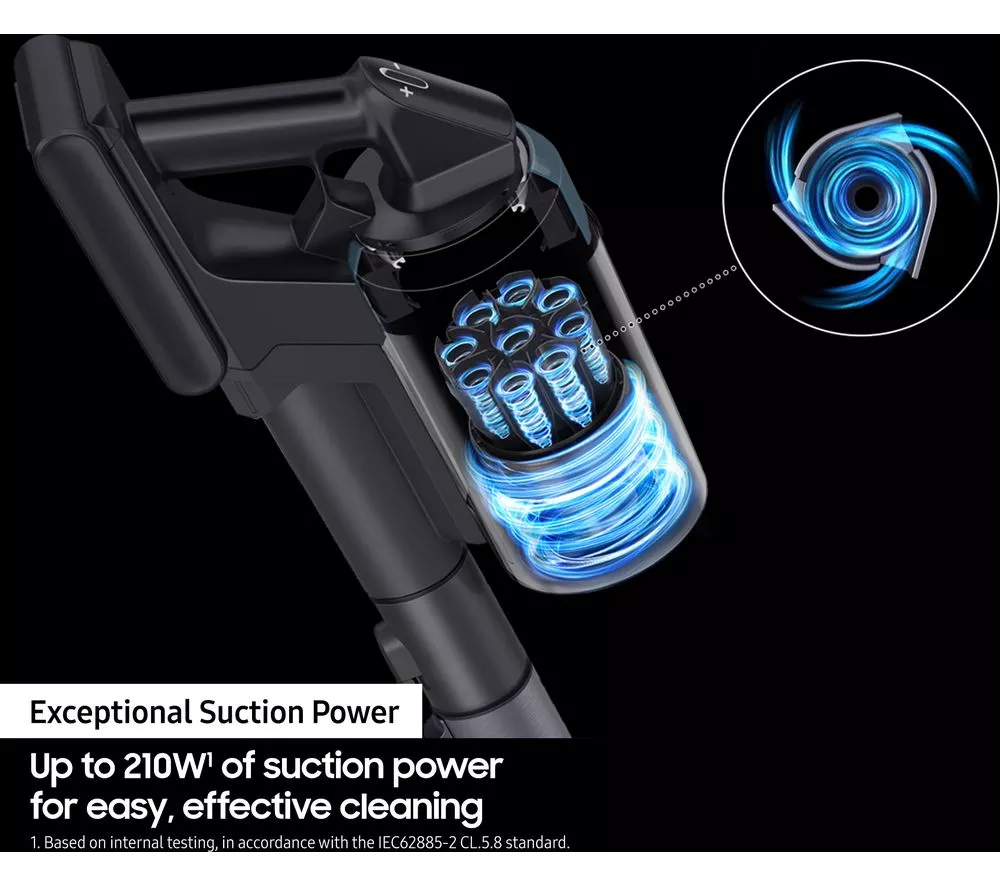 SAMSUNG Jet 85 Pet Max 210W VS20C8522TN EU Cordless Vacuum Cleaner with Pet Tool+ - Green