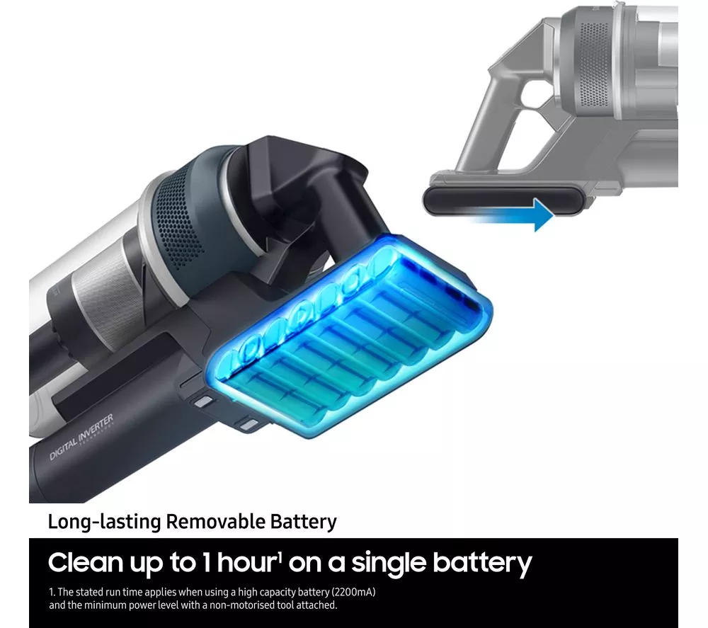 SAMSUNG Jet 85 Pet Max 210W VS20C8522TN EU Cordless Vacuum Cleaner with Pet Tool+ - Green