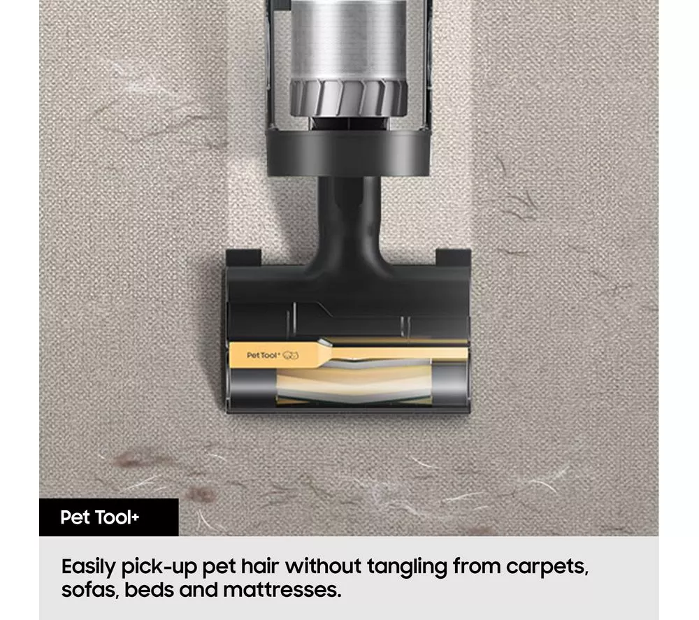 SAMSUNG Jet 85 Pet Max 210W VS20C8522TN EU Cordless Vacuum Cleaner with Pet Tool+ - Green