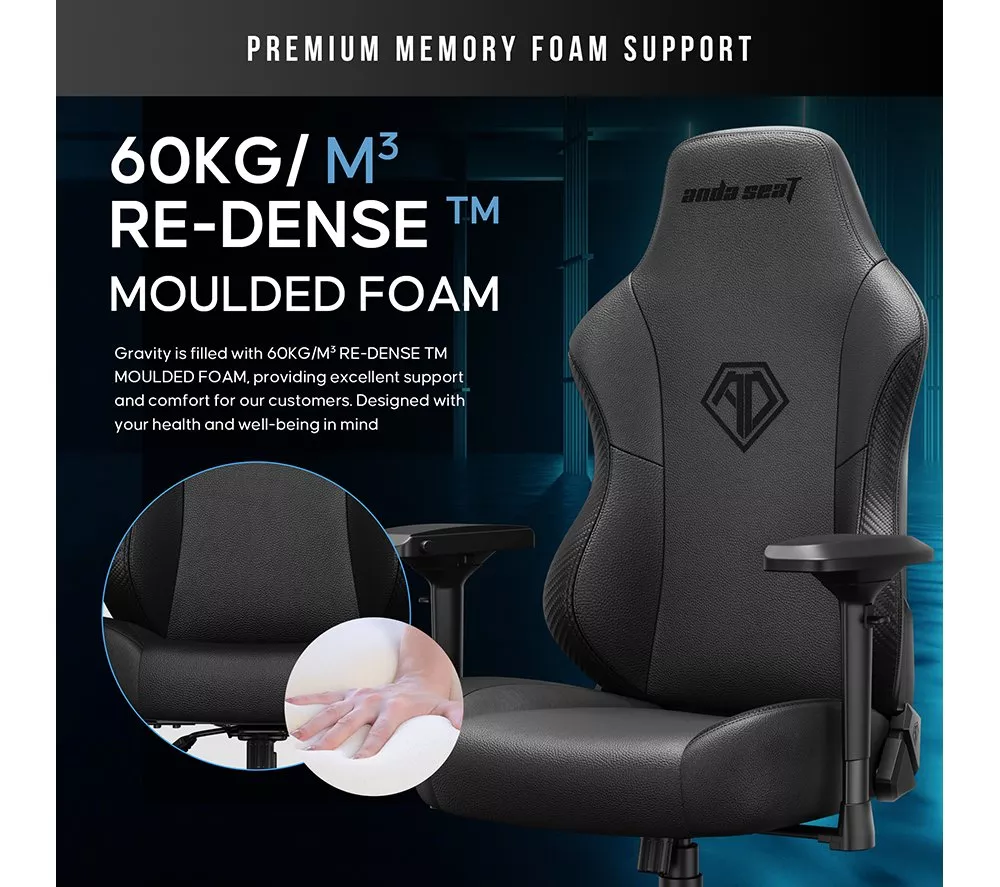 ANDASEAT Gravity Gaming Chair - Black