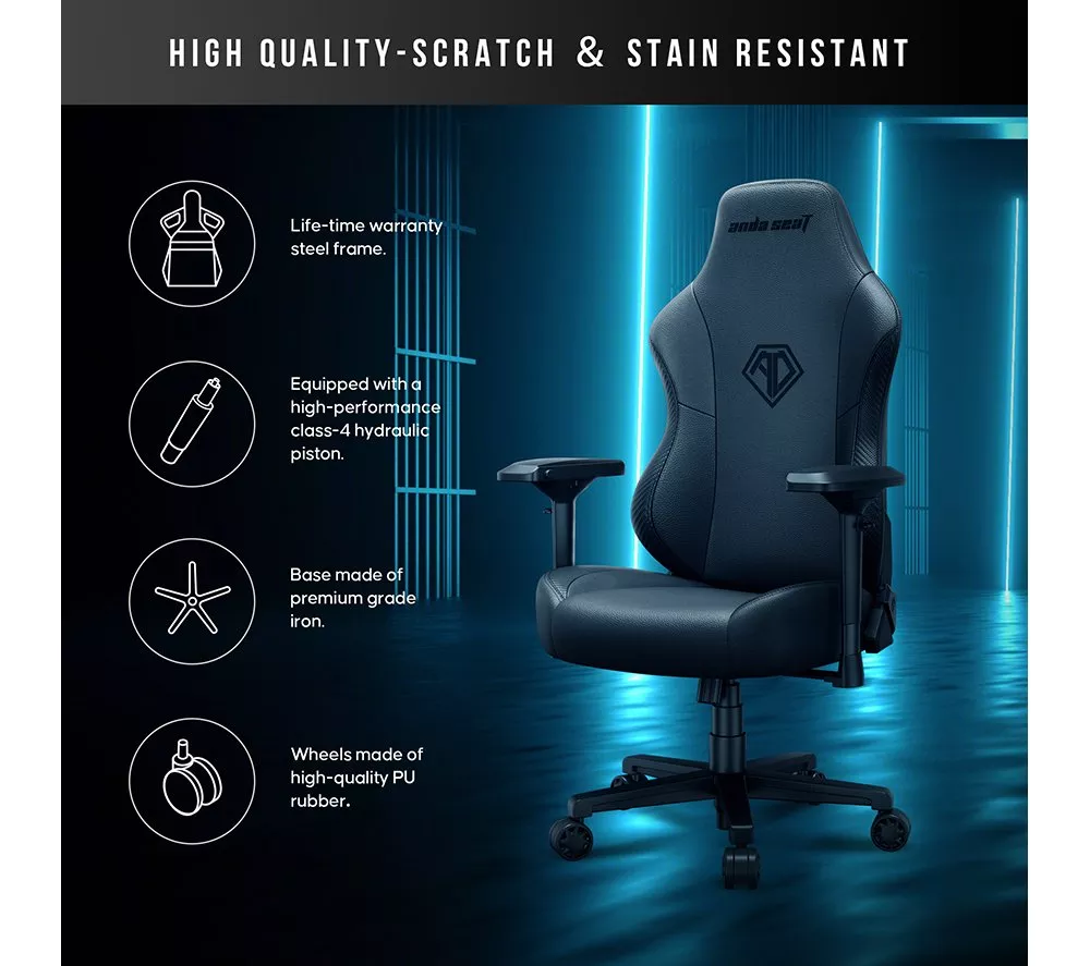 ANDASEAT Gravity Gaming Chair - Black