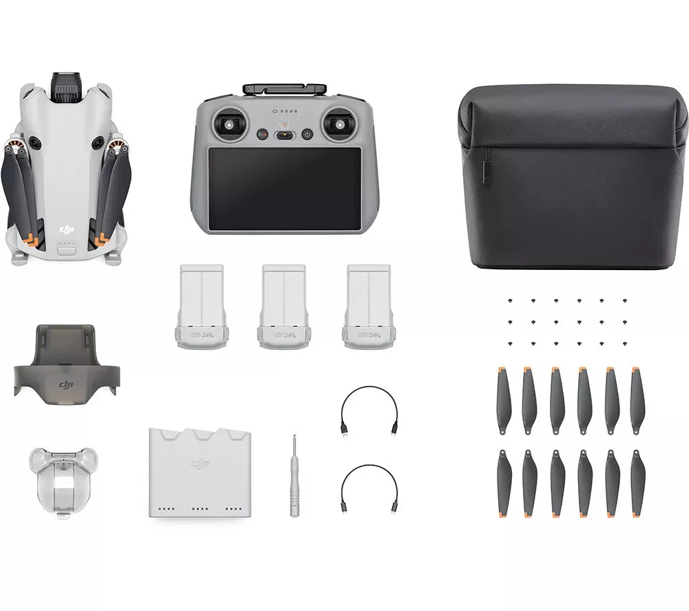 DJI Mini 4 Pro Drone Fly More Combo with RC 2 Controller - Grey