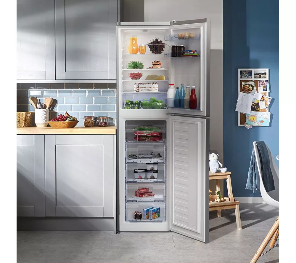 BEKO CFG4501S 40 60 Fridge Freezer - Silver