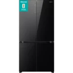 HISENSE RQ768N4GBE Fridge Freezer - Black
