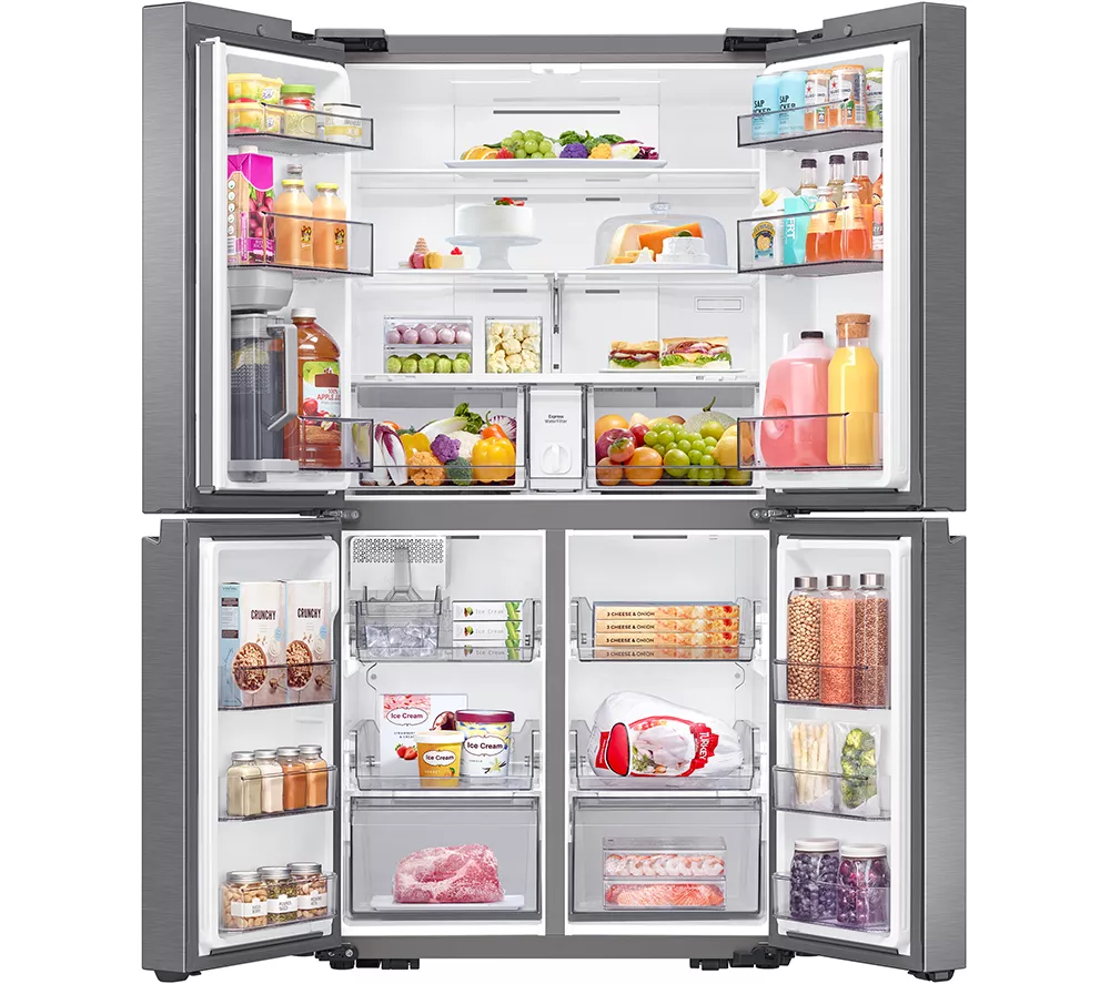 SAMSUNG Series 7 SpaceMax RF59C701ES9 EU Smart Fridge Freezer - Refined Inox