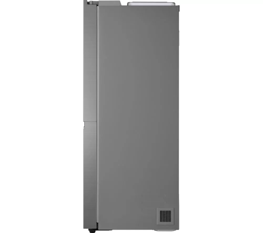 LG UVNano GSLD80PZRD American-Style Smart Fridge Freezer - Shiny Steel