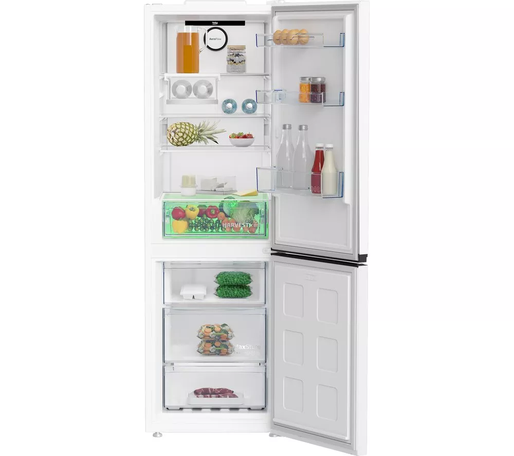 BEKO HarvestFresh CNG6686VW 60 40 Fridge Freezer - White