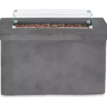 TOWER Magna Rectangular T978529 Portable Gas Fire Pit - Grey
