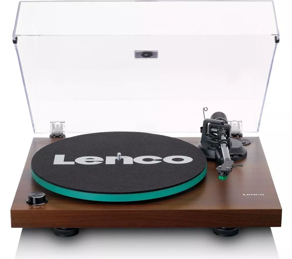 LENCO LBT-225 Belt Drive Bluetooth Turntable - Walnut