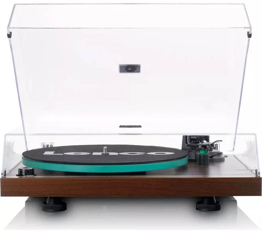LENCO LBT-225 Belt Drive Bluetooth Turntable - Walnut