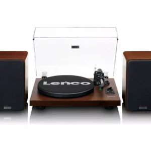LENCO LS-600 Belt Drive Bluetooth Turntable - Walnut
