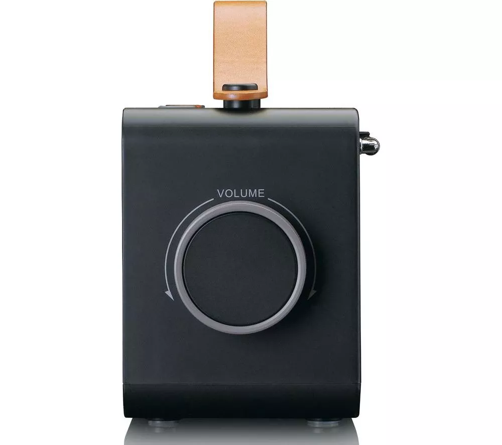 LENCO Senior PDR-065 Portable DAB+ FM Smart Bluetooth Clock Radio - Black