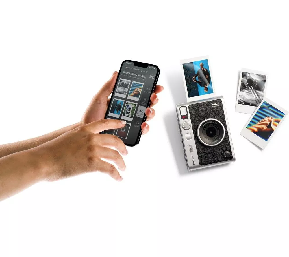 INSTAX mini Evo Digital Instant Camera - Black
