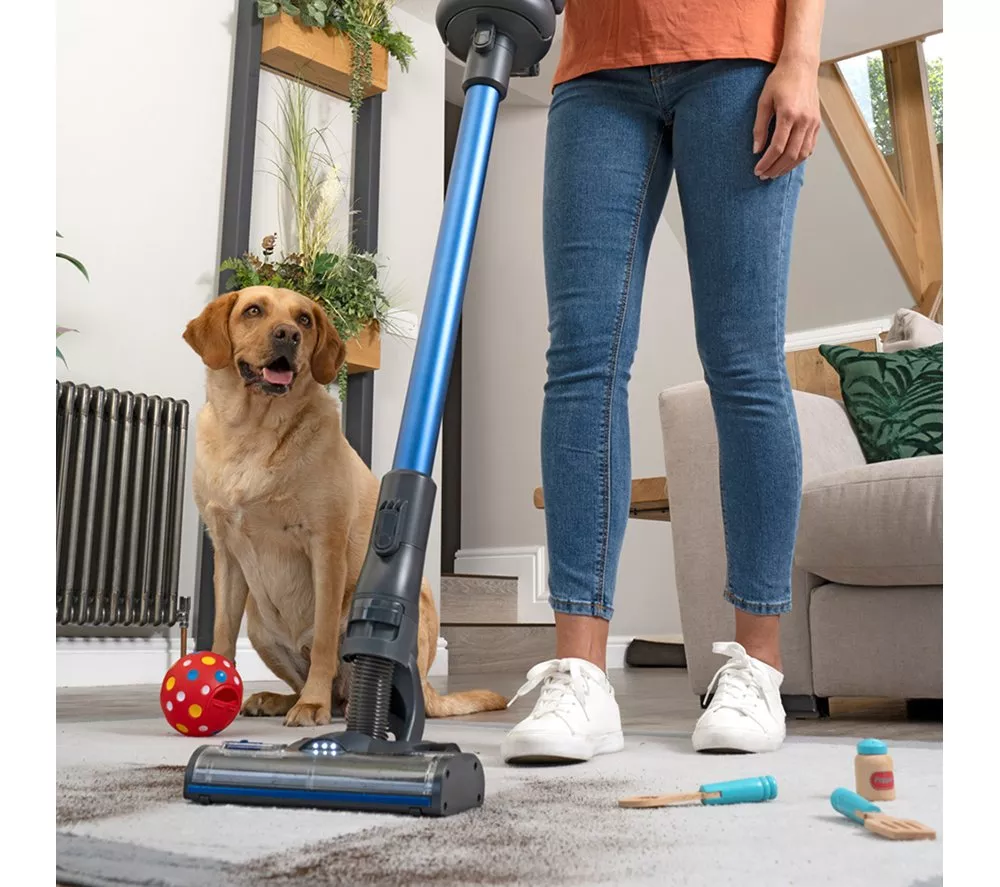NUMATIC Henry Quick Pet Cordless Vacuum Cleaner - Blue