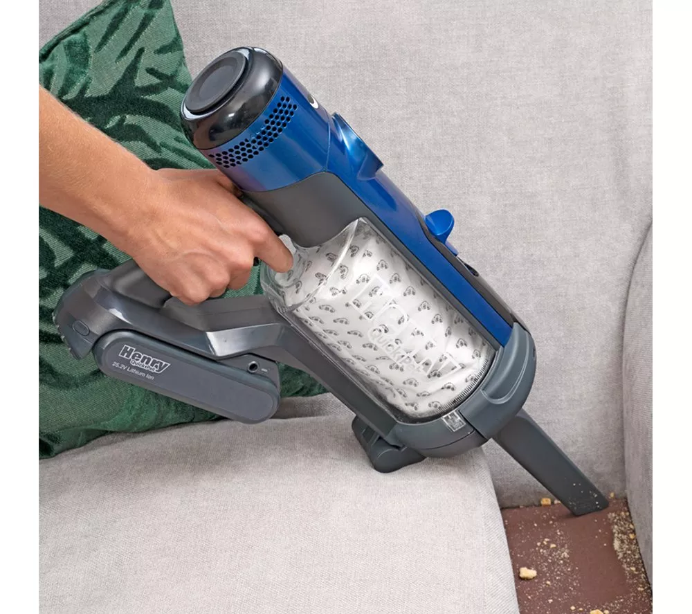 NUMATIC Henry Quick Pet Cordless Vacuum Cleaner - Blue