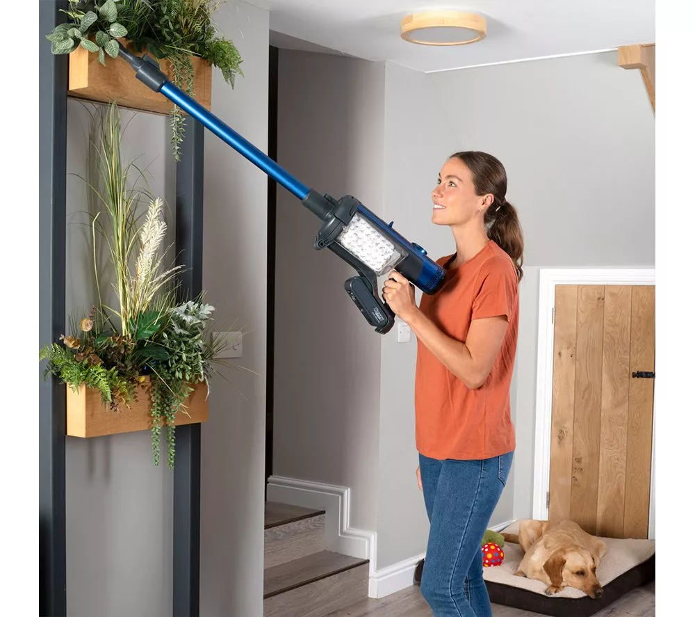 NUMATIC Henry Quick Pet Cordless Vacuum Cleaner - Blue