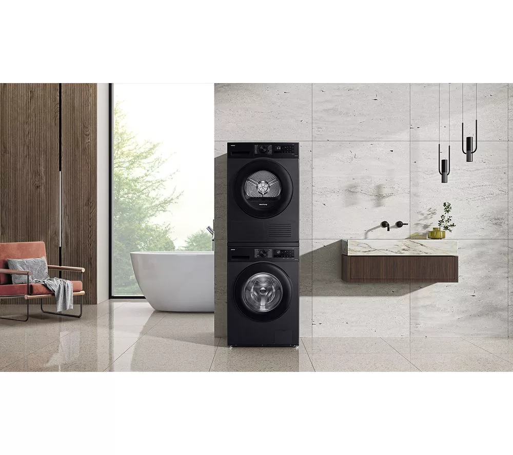 SAMSUNG Series 5 AI Energy WW80CGC04DABEU8 WiFi-enabled 8 kg 1400 Spin Washing Machine - Black