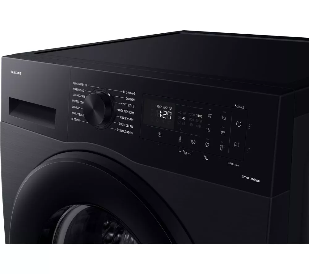 SAMSUNG Series 5 AI Energy WW80CGC04DABEU8 WiFi-enabled 8 kg 1400 Spin Washing Machine - Black