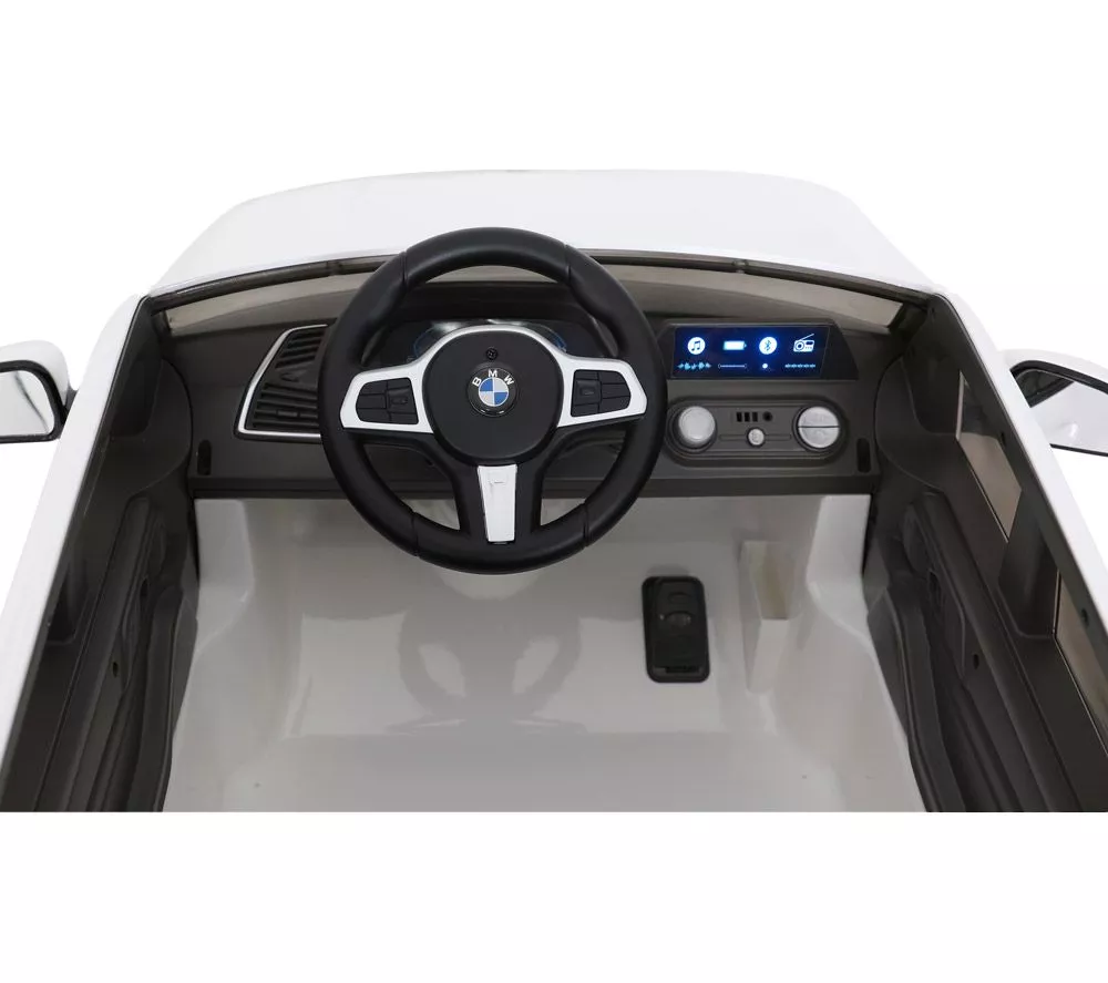 ROLLPLAY BMW X5M Premium 12 Volt Kids Electric Ride-On Toy - White