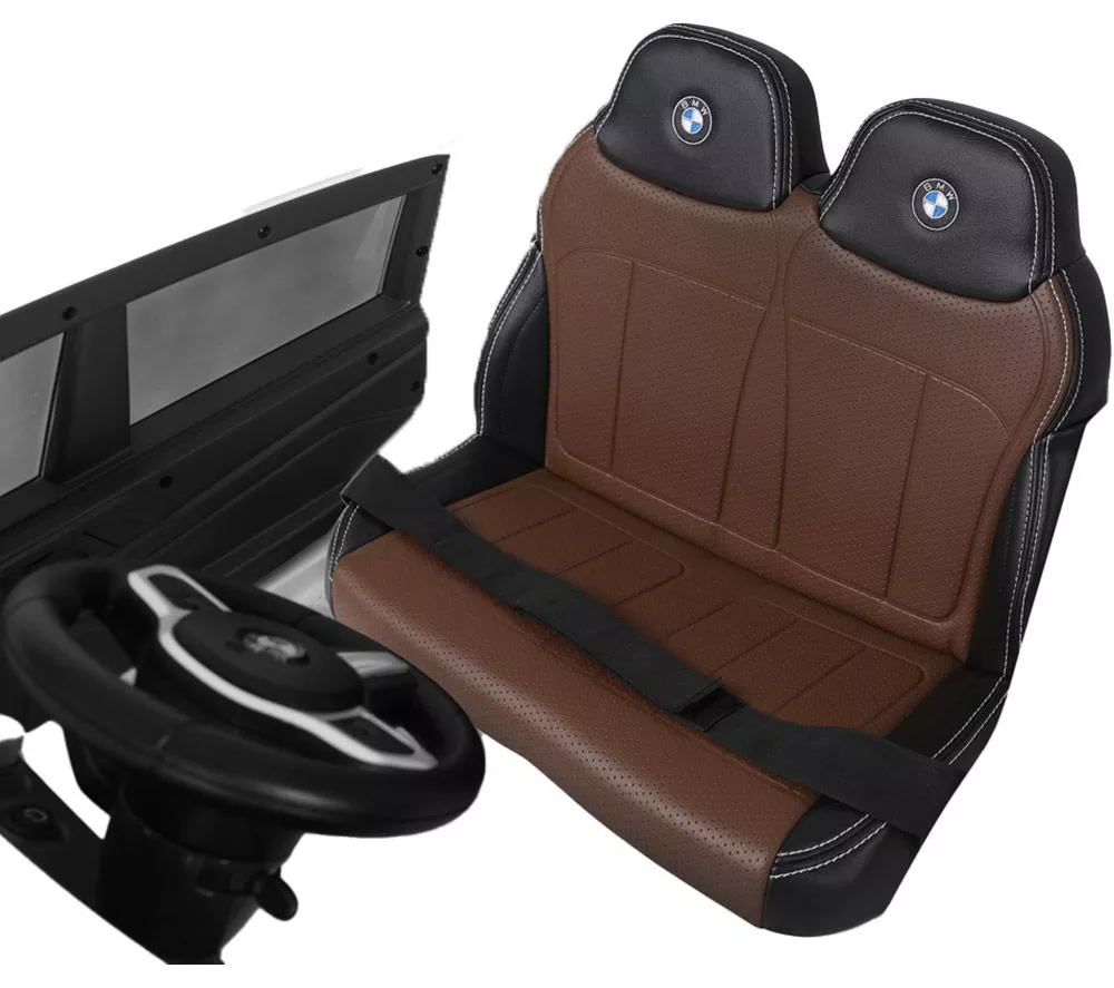 ROLLPLAY BMW X5M Premium 12 Volt Kids Electric Ride-On Toy - White
