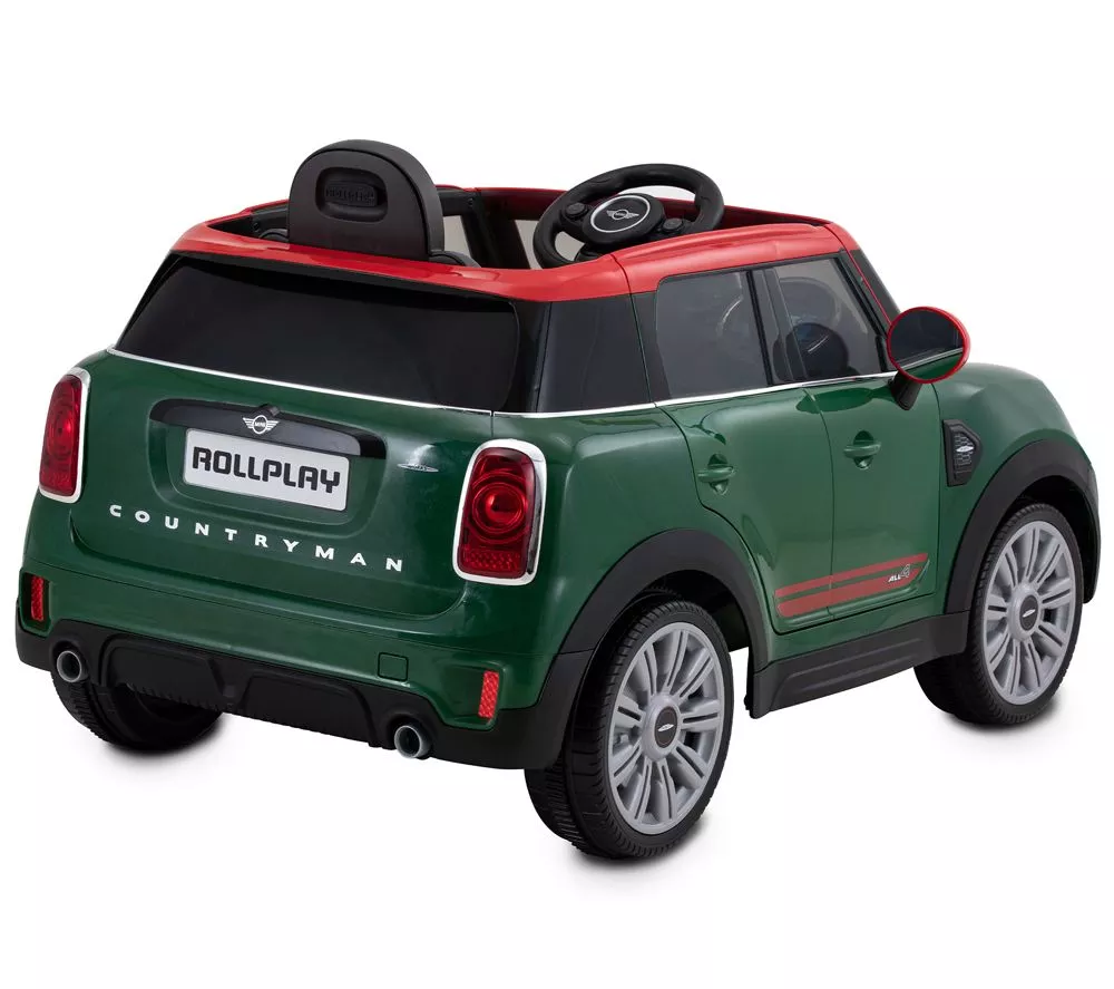 ROLLPLAY Mini Countryman Kids Electric Ride-On Car - Green
