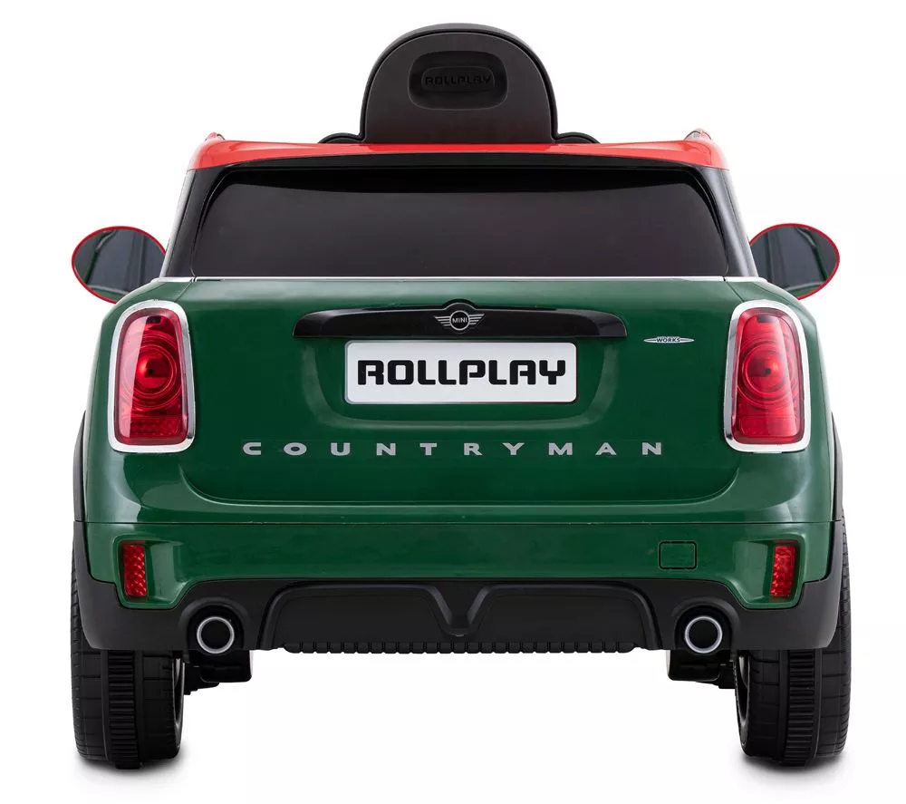 ROLLPLAY Mini Countryman Kids Electric Ride-On Car - Green