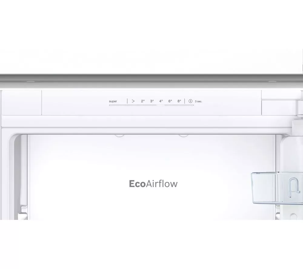 BOSCH Series 2 KIN86NSE0G Integrated 60 40 Fridge Freezer - Sliding Hinge
