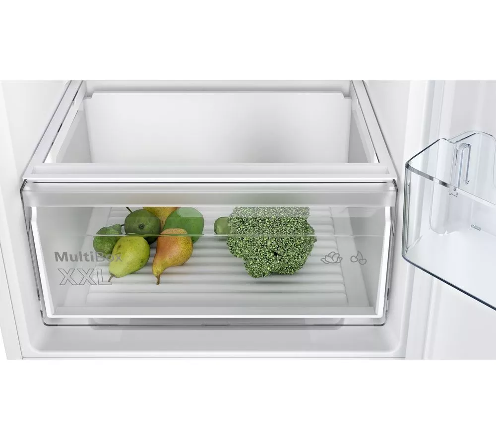 BOSCH Series 2 KIN86NSE0G Integrated 60 40 Fridge Freezer - Sliding Hinge