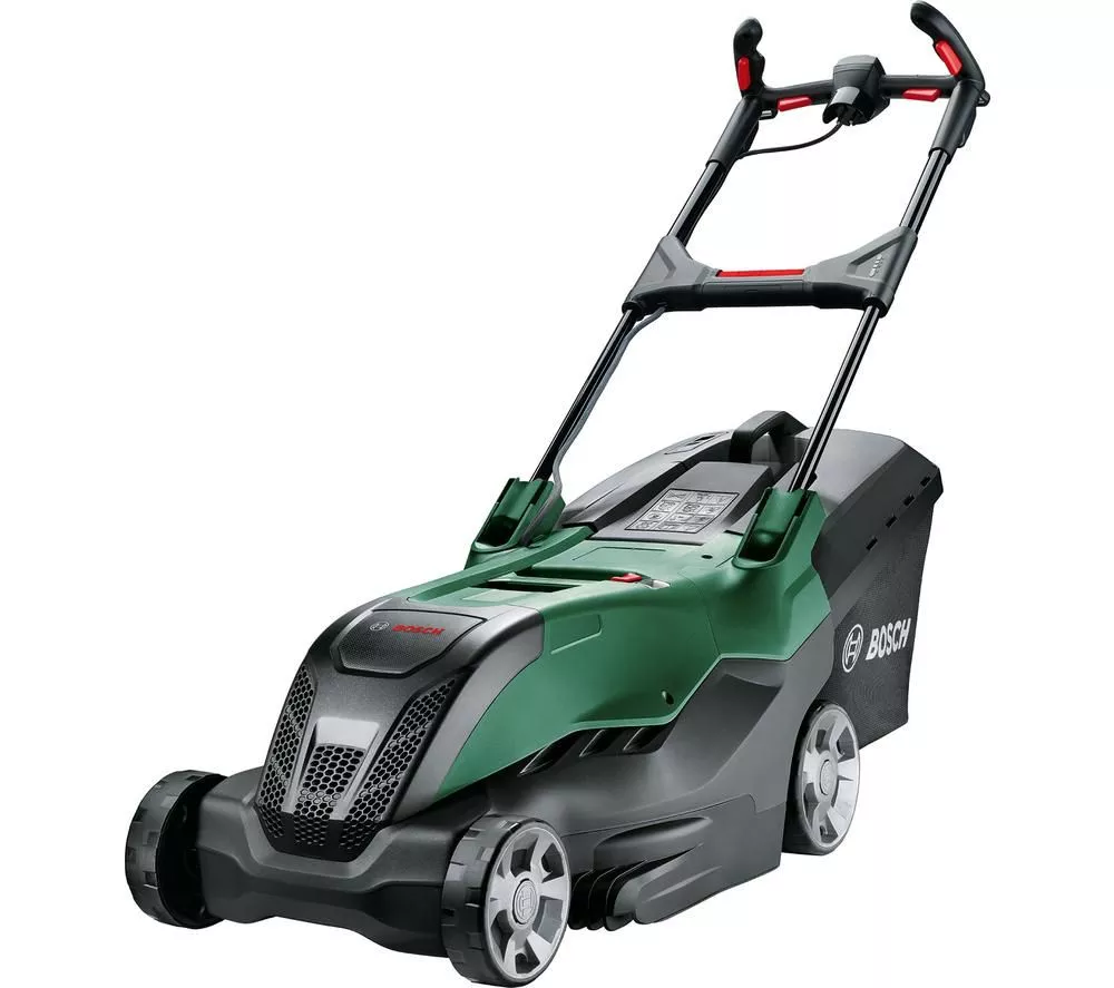 BOSCH AdvancedRotak 650 Corded Rotary Lawn Mower - Black & Green