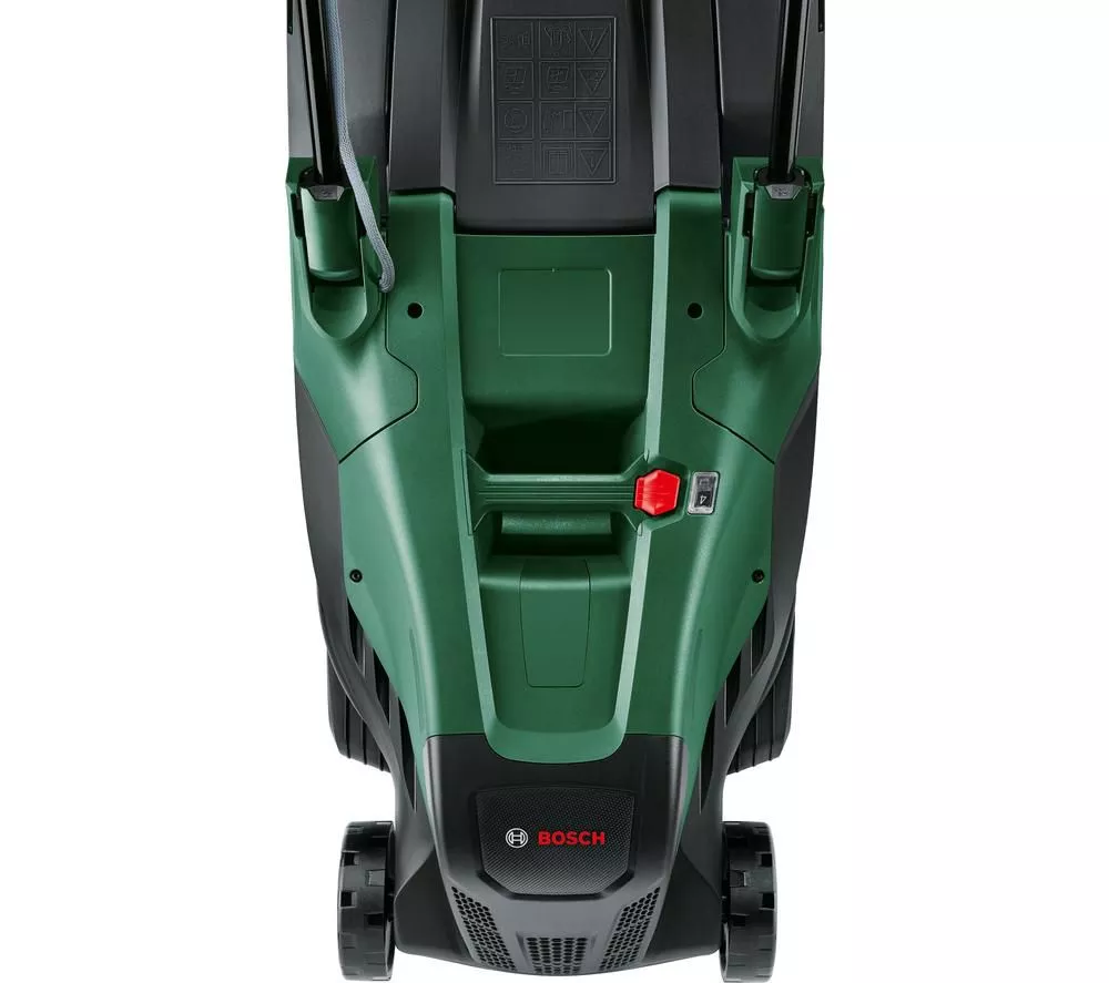 BOSCH AdvancedRotak 650 Corded Rotary Lawn Mower - Black & Green