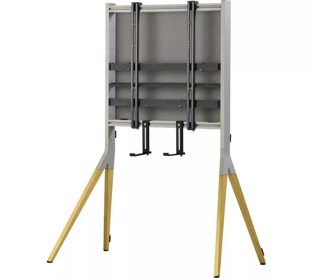 ONE FOR ALL Falcon WM 7482 420 mm TV Stand with Bracket - Oak & Silver Grey