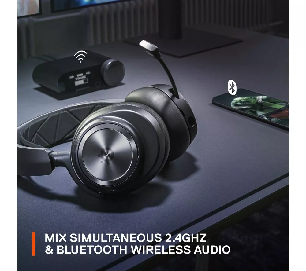 STEELSERIES Arctis Nova Pro Wireless PS 7.1 Gaming Headset - Black