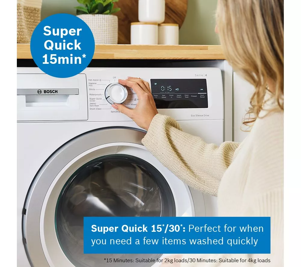 BOSCH Series 4 WAN28259GB 9 kg 1400 Spin Washing Machine - White