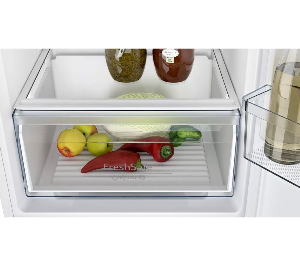 NEFF N30 KI7861FE0G Integrated 60 40 Fridge Freezer - Fixed Hinge