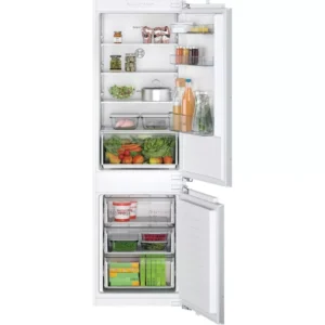 BOSCH Series 2 KIN86NFE0G Integrated 60 40 Fridge Freezer - Fixed Hinge
