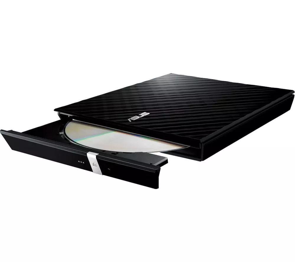 ASUS SDRW-08D2S-U LITE External DVD Writer - Black